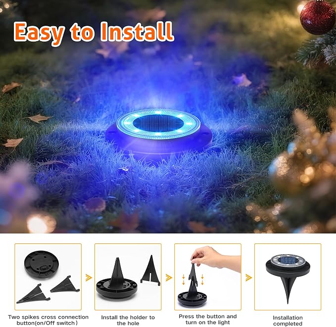 Flacchi Solar Ground Lights - Image 3