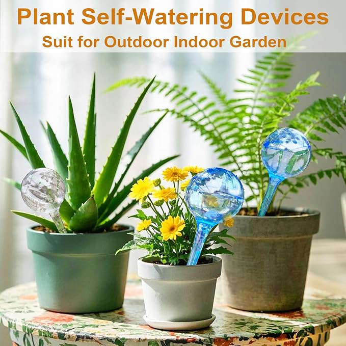 MOONSOUND 12pcs Plant Watering Globes - Image 2