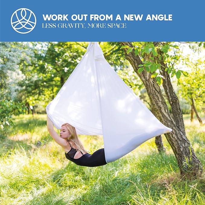 Aerial Silk Yoga Hammock & Swing - Image 6