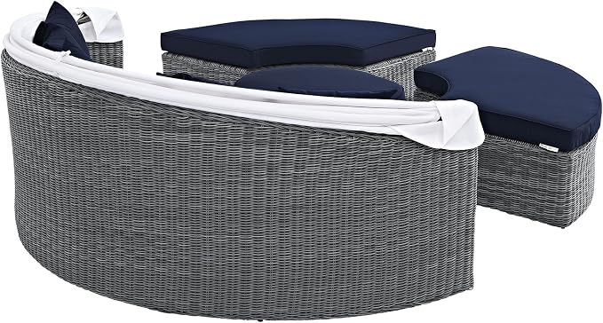 Modway Summon Outdoor Patio Daybed - Image 8
