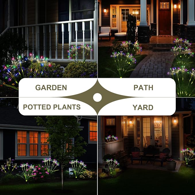 Garden Decor Outdoor Lights, Solar Garden Lights - Image 4