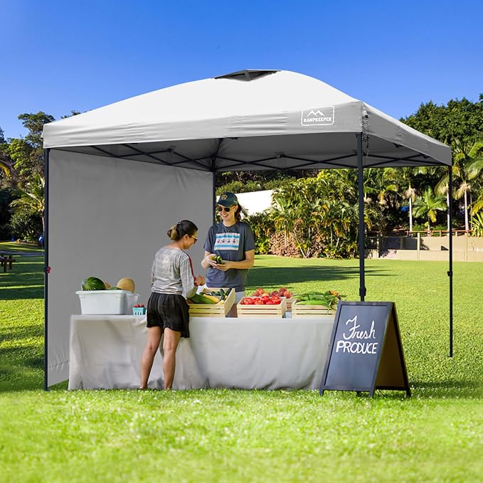 KAMPKEEPER 10x10 Pop-Up Canopy Tent, Waterproof, Portable Shade - Image 8