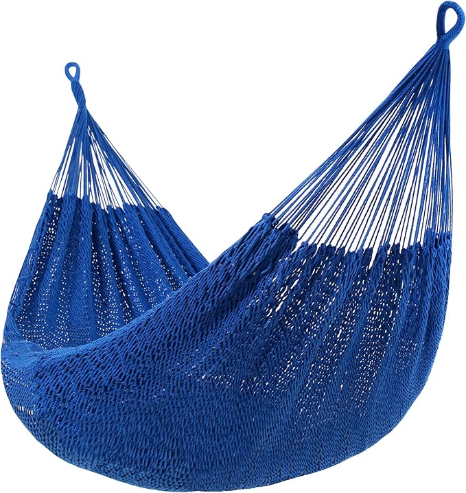 Lazy Daze Hammocks Handwoven Mayan Hammock, 10.5 FT Soft Rope Double Hammocks by LazyDazeHammocks
