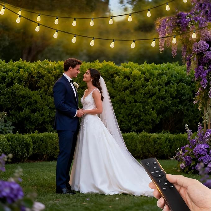 100FT LED Outdoor String Lights - Image 7