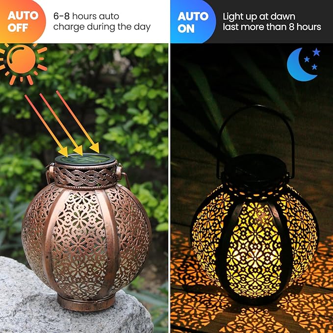 4 Pack Solar Light Replacement Top, 2.76 Inch Waterproof Solar Lantern Light - Image 4