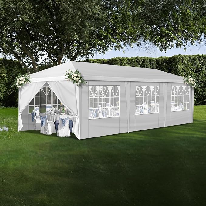 Outvita 10x30ft Ez Pop Up Canopy, Portable Instant Canopy Tent - Image 8