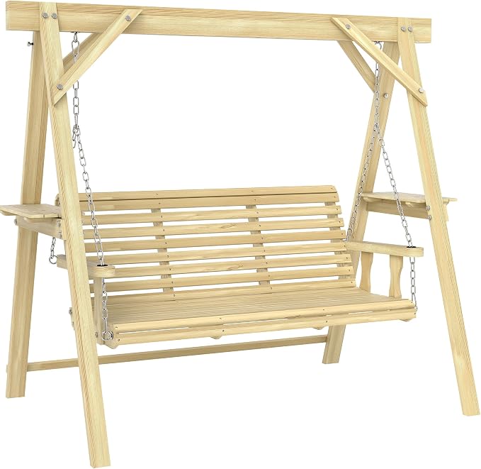 Outsunny 3 Seat Porch Swing by Outsunny