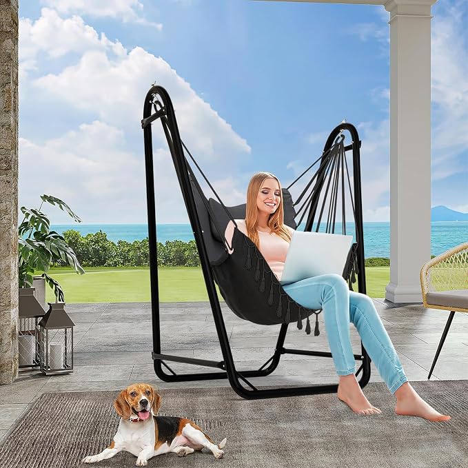 Unique U-Shaped Hammock Chair - Image 2