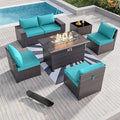 Kullavik 7 Pieces Outdoor Patio Furniture Set by KULLAVIK
