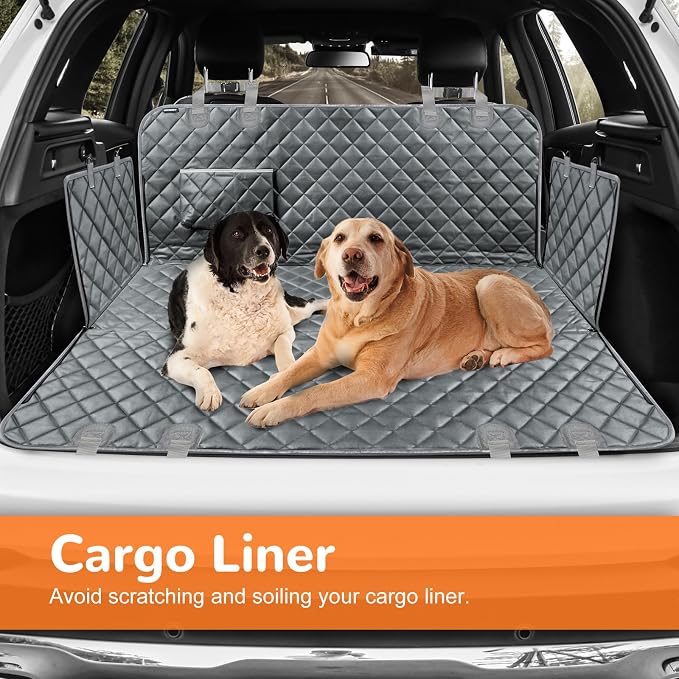 URPOWER Dog Car Seat Cover for Pets 100% Waterproof Seat Cover Hammock 600D - Image 4