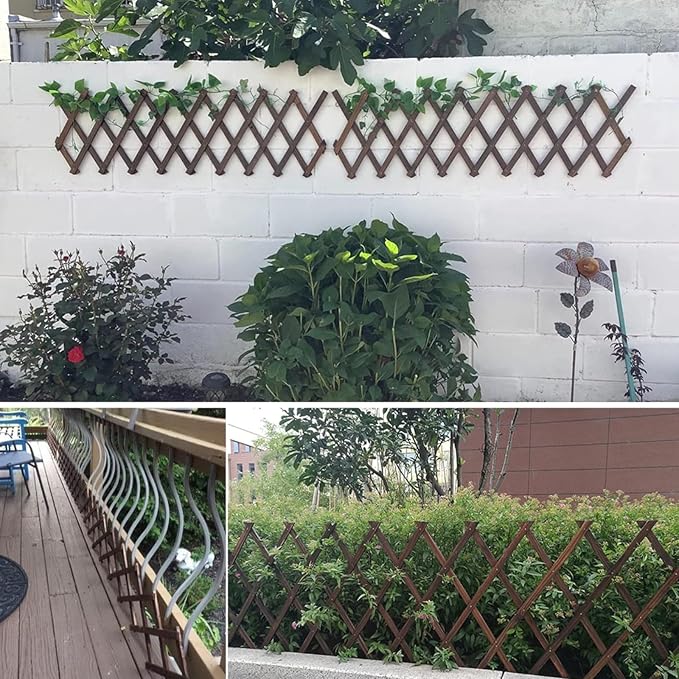 2 PCS Expandable Garden Trellis, 13.2" x 63" Trellis - Image 6