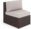 Martha Stewart Bedford Indoor-Outdoor Modular Patio Curved Sectional Sofa Seat by MarthaStewart