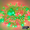 JMEXSUSS 200 LED Red and Green Halloween Lights Outdoor, 66ft Christmas String by JMEXSUSS