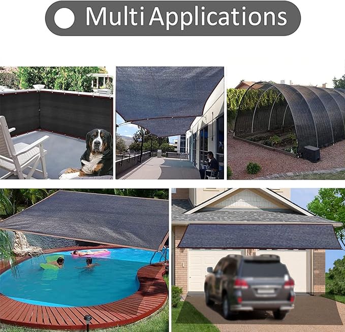 Shade Cloth for Garden 90% Mesh Tarp - Image 7