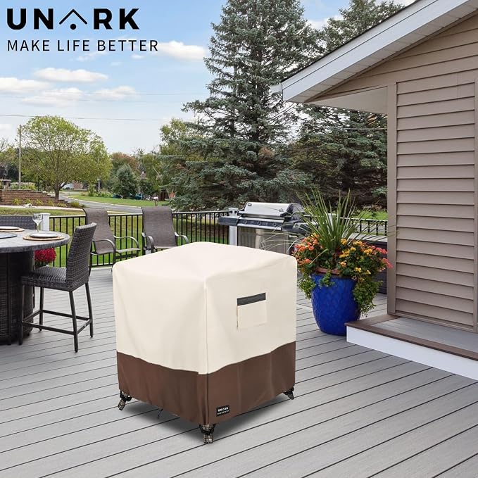 Patio Wicker Side Table Cover, Suitable - Image 6