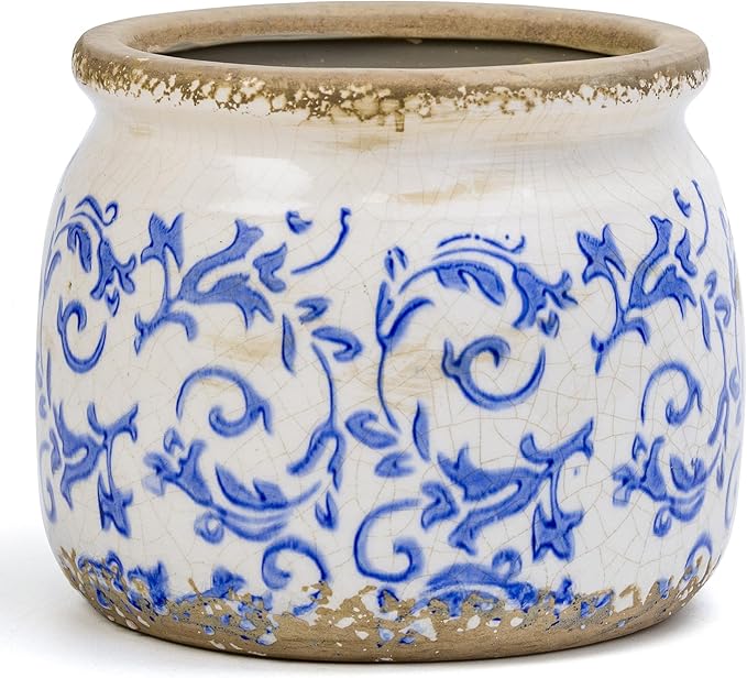 Flower Pot, Vintage Ceramic Pot by Dosayes