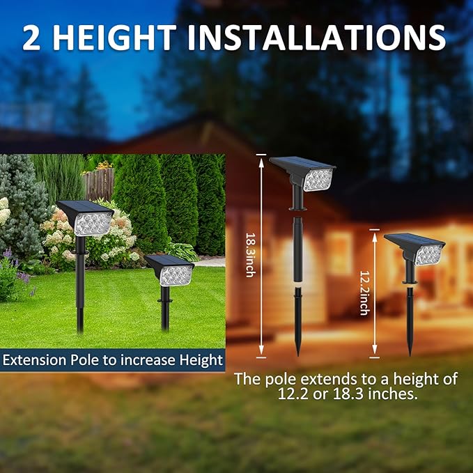 T-SUNUS Christmas Red Solar Lights - Image 5