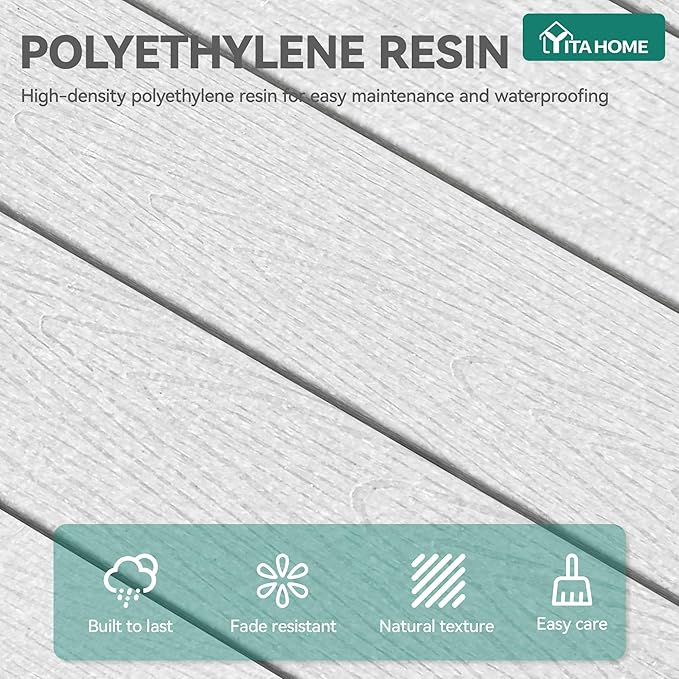 YITAHOME HDPE Patio Dining Table - Image 4