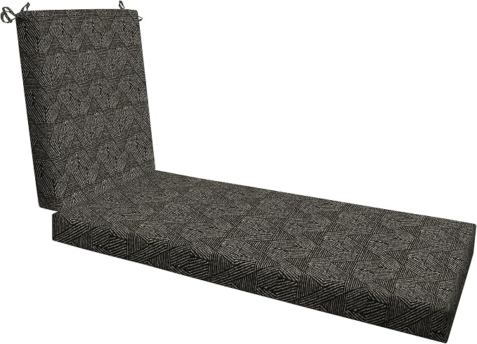 Honeycomb Outdoor Heritage Chaise 21.5 x 70, Zaire Chaise Lounge Cushion by Honeycomb