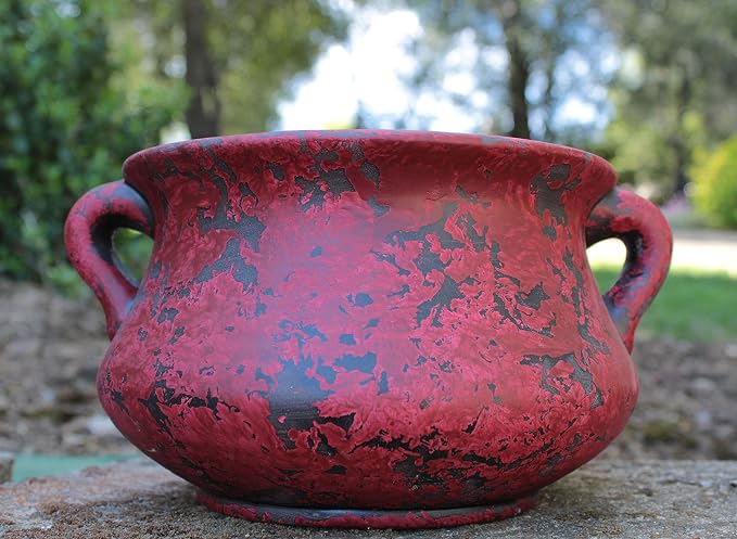Egyptian Era Designed Earthen Ware Terra-Cotta Vessel/Planter - Image 4