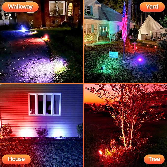 Solar Lights Outdoor Color Changing, 85 LEDs 9 Lighting Modes RGB Solar Outdoor - Image 7