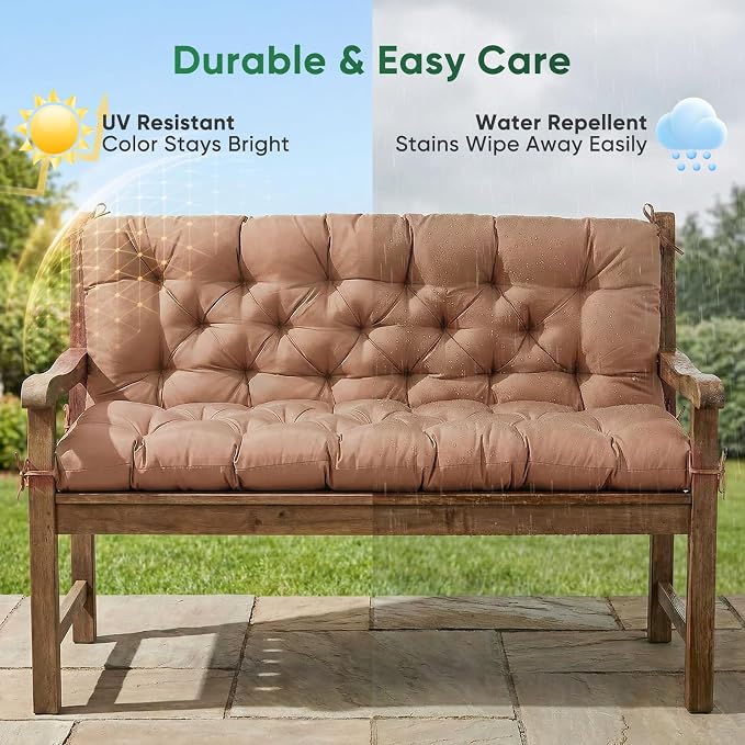 Porch Swing Cushions, Waterproof Swing Cushion - Image 6