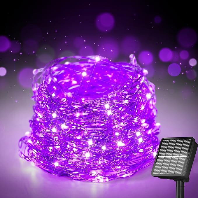 Solar String Lights for Outside, 72Ft 200 LED Solar Fairy Lights by SelarlytLighting