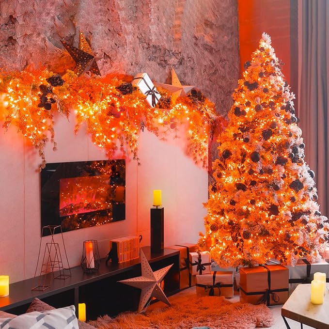 JMEXSUSS 66ft 200 LED Christmas String Lights Outdoor Indoor, Connectable - Image 5