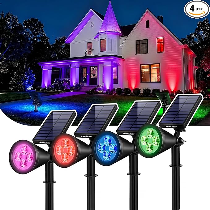 InnoGear Solar Lights Outdoor Waterproof Halloween Christmas Solar Garden Light by InnoGear