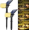 102 LED Solar Spot Lights Outdoor Waterproof IP65, Adjustable Landscape by WENATY