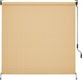 LIFERUN Outdoor Roller Sun Shade 8' W x 8' H– UV Block Patio Shade by PowerYourEveryWorkout