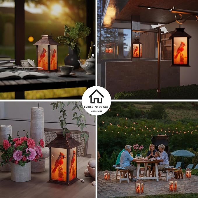 Solar Lanterns Outdoor Waterproof, Cardinal Solar Lights - Image 6