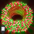 KNONEW Outdoor Christmas Lights 500 LED 197ft String Lights 8 Modes & Memory by KNONEW