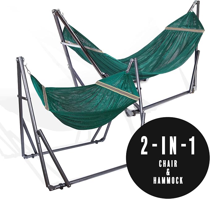 2 in 1 Hammock and Swinging Chair - Image 2