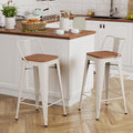 Yongchuang 24 inch Barstools Set of 2 Counter Height Bar Stools Farmhouse by YongchuangInternational
