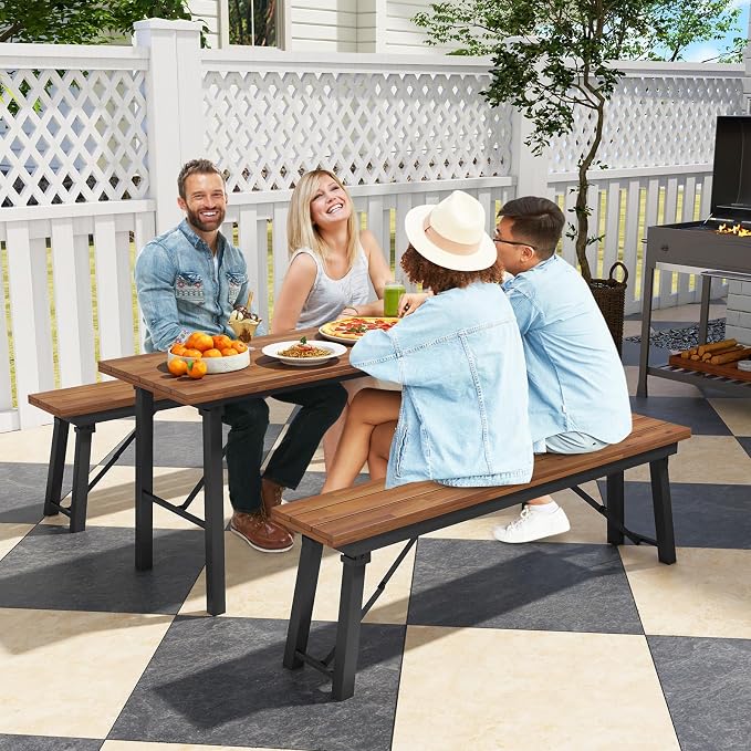 Tangkula Outdoor Dining Table - Image 2