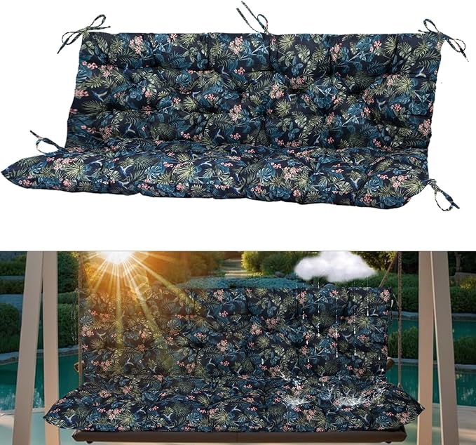 2-3 Seat Swing Replacement Cushion, Outdoor Bench Cushions by serhirst