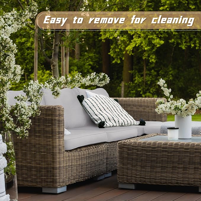 Patelai 11 Pcs Waterproof Patio Cushion Covers - Image 7