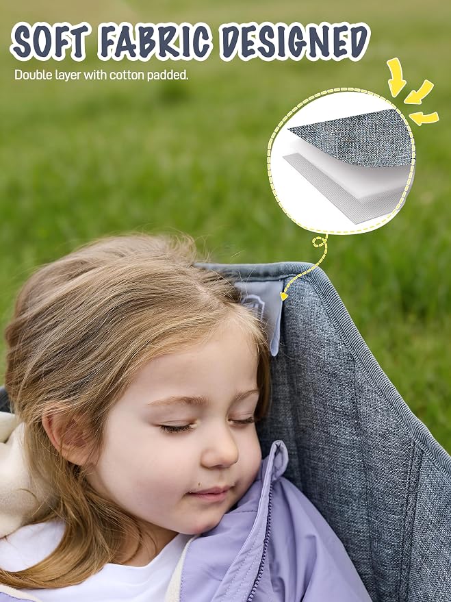 EVER ADVANCED Kids Hammock Chair Foldable, Kids Camping Chair - Image 5