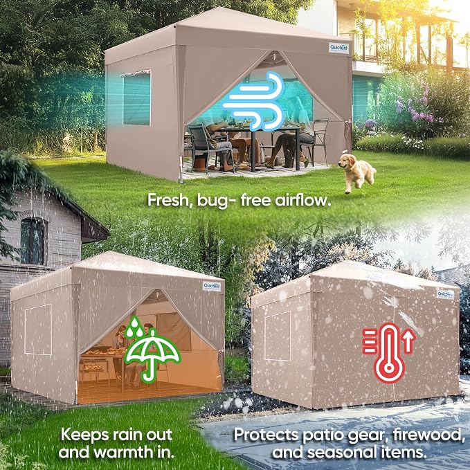 Quictent Privacy 6.6x6.6 Pop up Canopy Tent - Image 4
