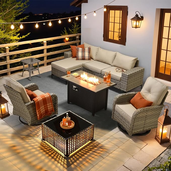 HOOOWOOO Outdoor Sectional Furniture Set by DesignforBetterLife