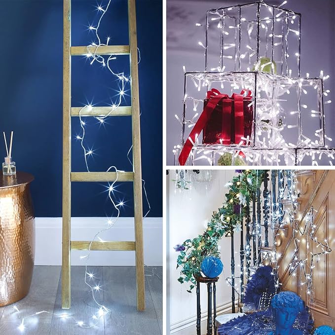 Cool White to Multicolor Color Changing 200 LED 66FT Connectable Christmas - Image 8