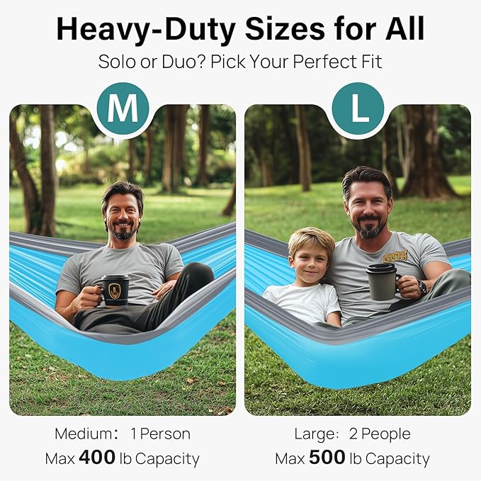 Kootek Camping Hammock, Portable Hammocks - Image 2