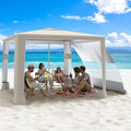 MoKo Beach Cabana, UPF 50+ Protection Easy Setup Beach Tent Sun Shelter by MoKo
