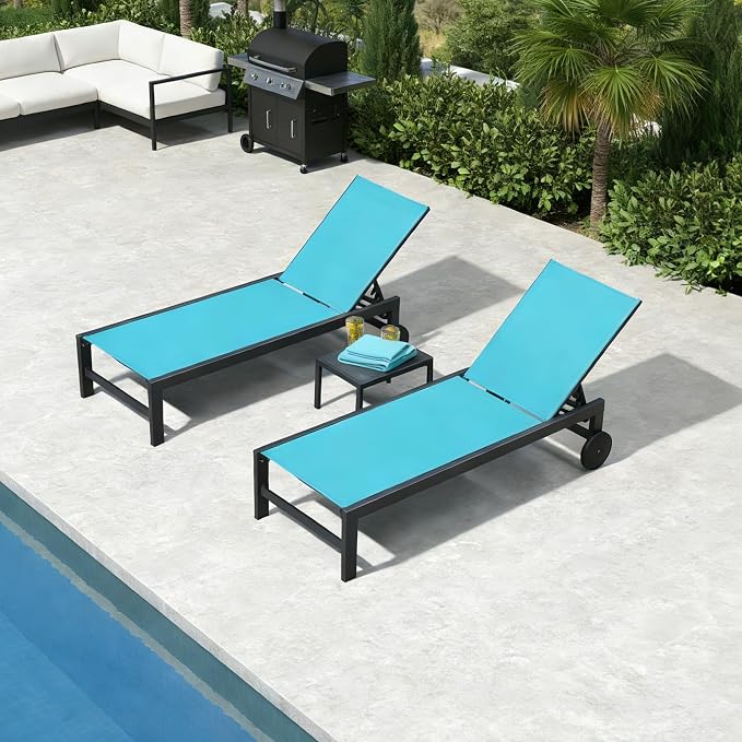 PURPLE LEAF Outdoor Chaise Lounge - Image 2