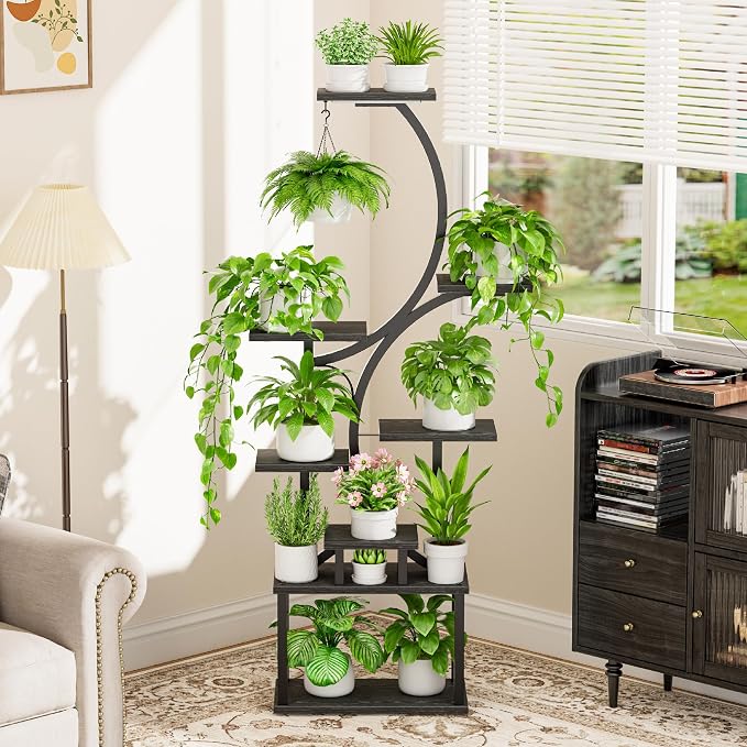 Plant Stand Indoor with Grow Lights - Image 4