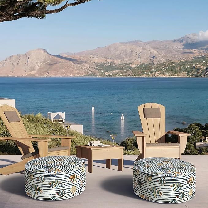 Inflatable Ottoman Stool D21 xH9 - Image 5