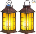 2 Pack 13" Copper Solar Lantern by anyperfect