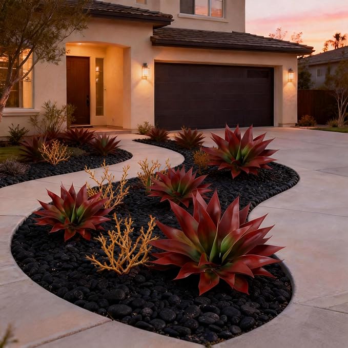 Ivydale Outdoor Faux Plants, Large Fake Plants Realistic Greenery UV Resistant - Image 6