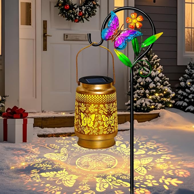 Butterfly Solar Lanterns Outdoor Waterproof - Image 2